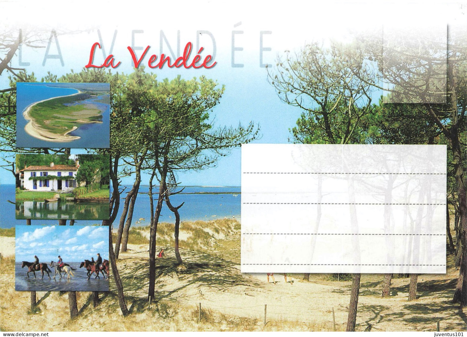 Enveloppe Illustrée La Vendée   L2931 - Otros & Sin Clasificación