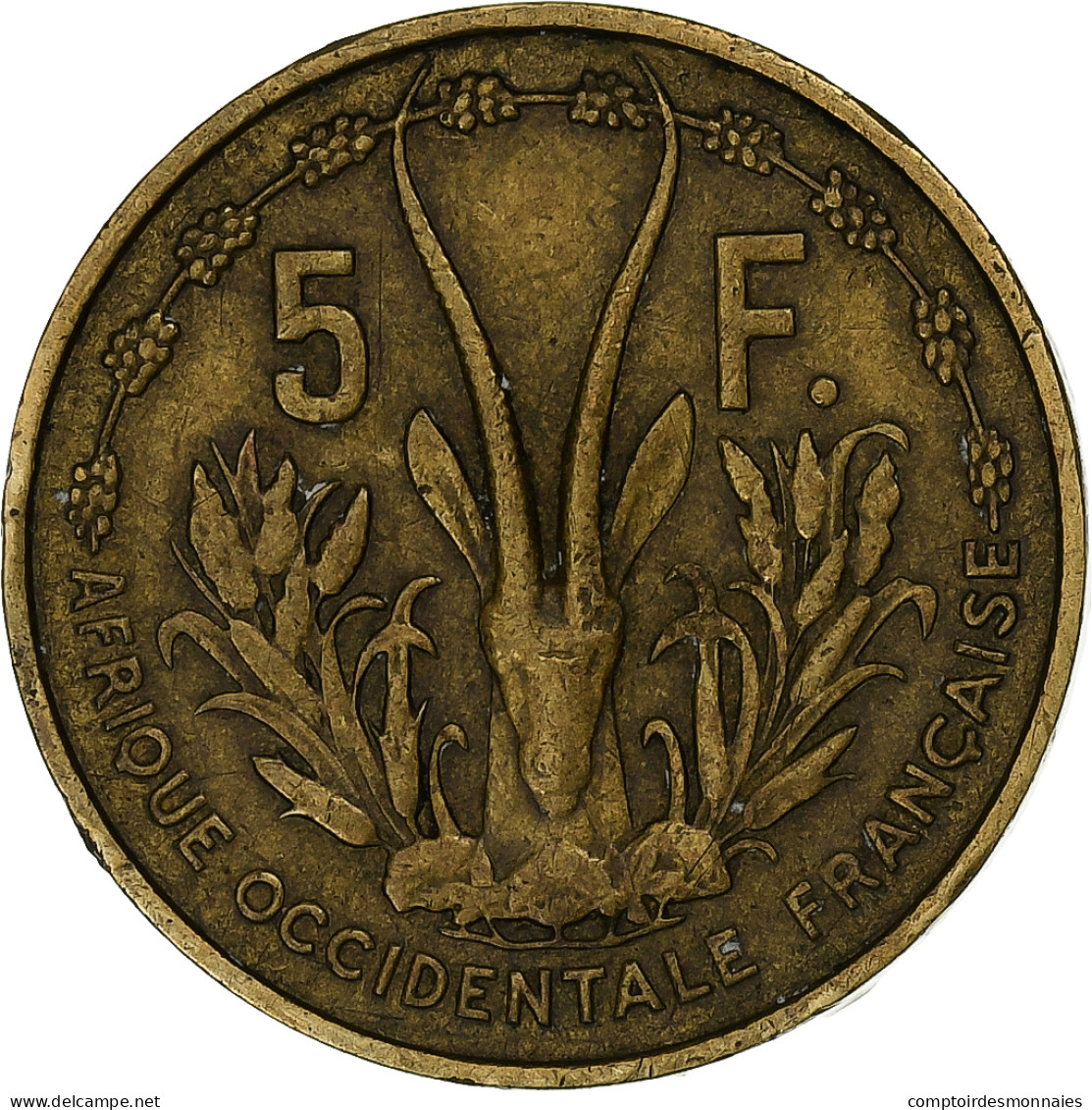 Afrique-Occidentale Française, 5 Francs, 1956, Monnaie De Paris - Sénégal