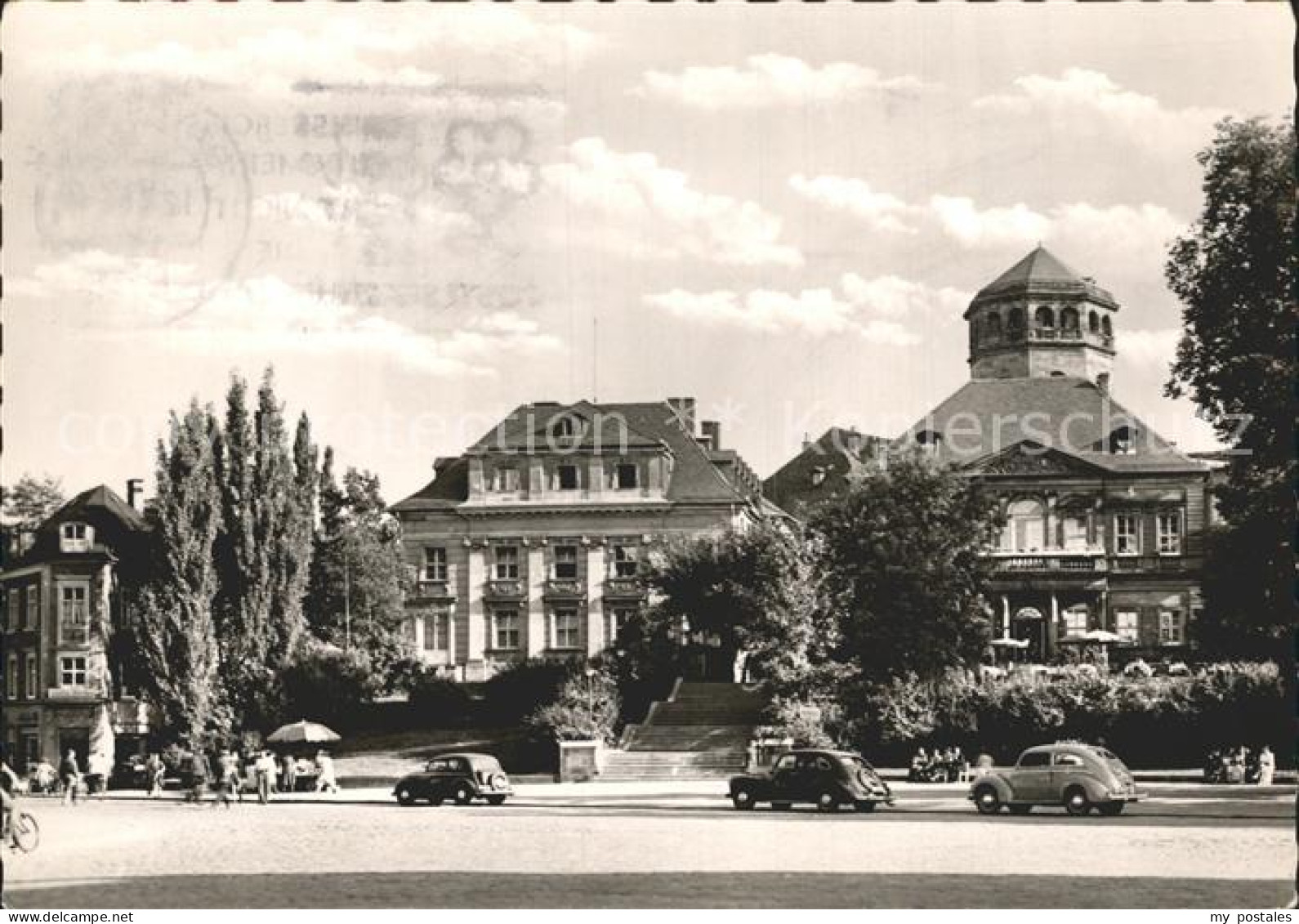 72183309 Bayreuth Luitpoldplatz Gontardhaus Und Schlosscafe Metropol Bayreuth - Bayreuth