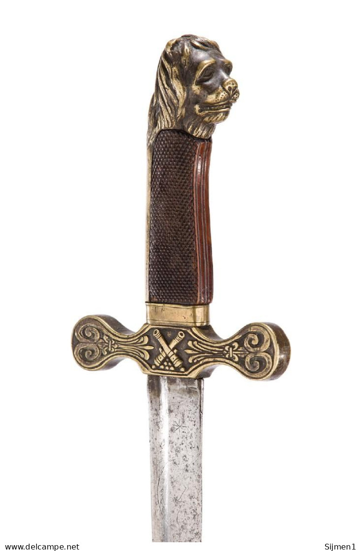 Artillery Officer Sabre, second half of 18th Century,