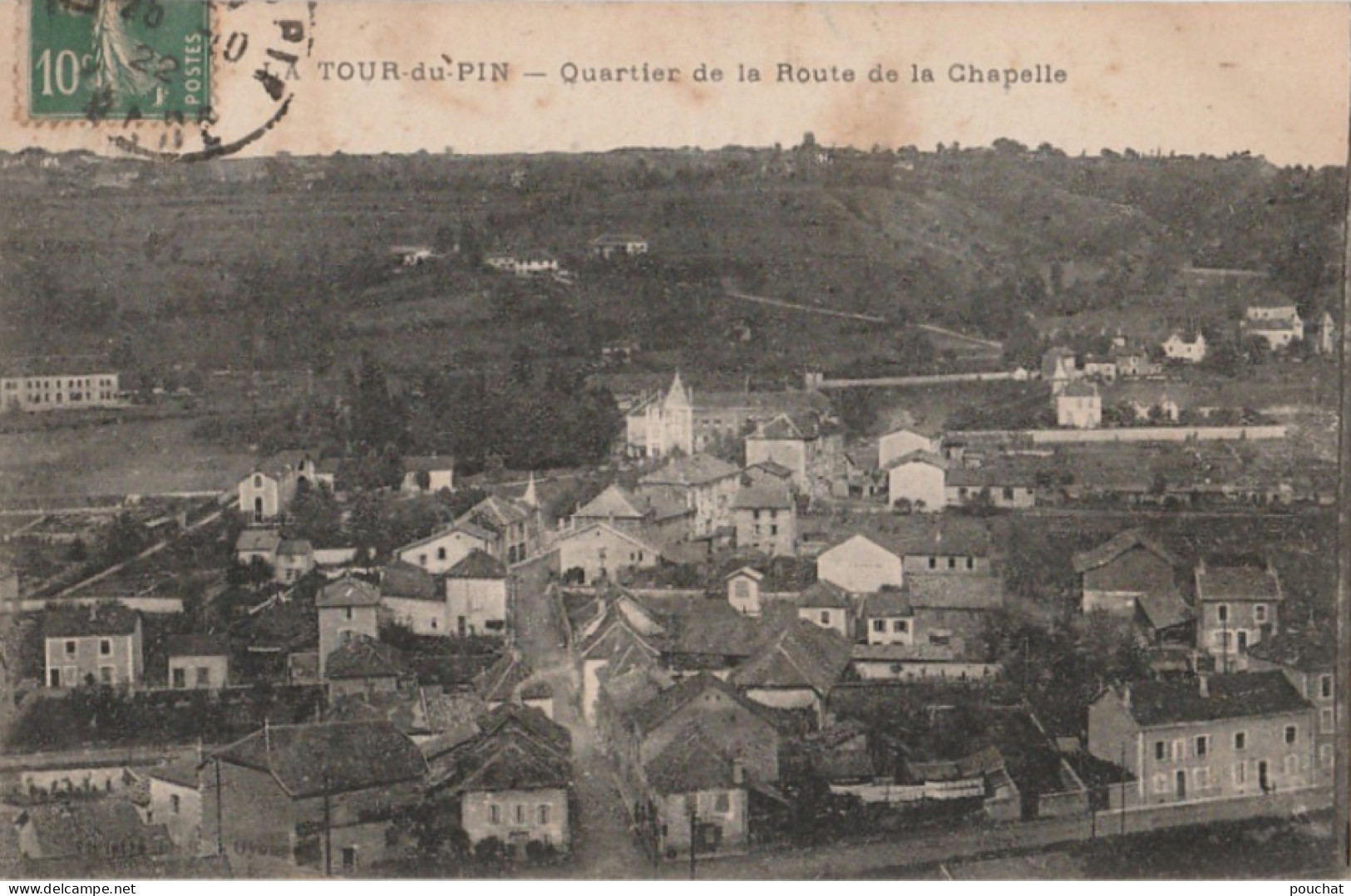 C17-38) LA TOUR DU PIN - ISERE - QUARTIER DE LA ROUTE DE LA CHAPELLE - La Tour-du-Pin