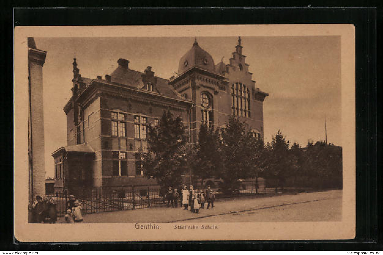 AK Genthin, Städtische Schule  - Genthin