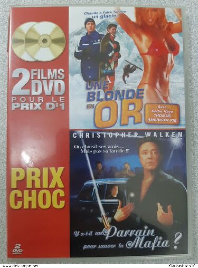 DVD Film - 2 Films - Une Blonde En Or - Y-a-t-il Un Parrain Pour Sauver La Mafia - Sonstige & Ohne Zuordnung