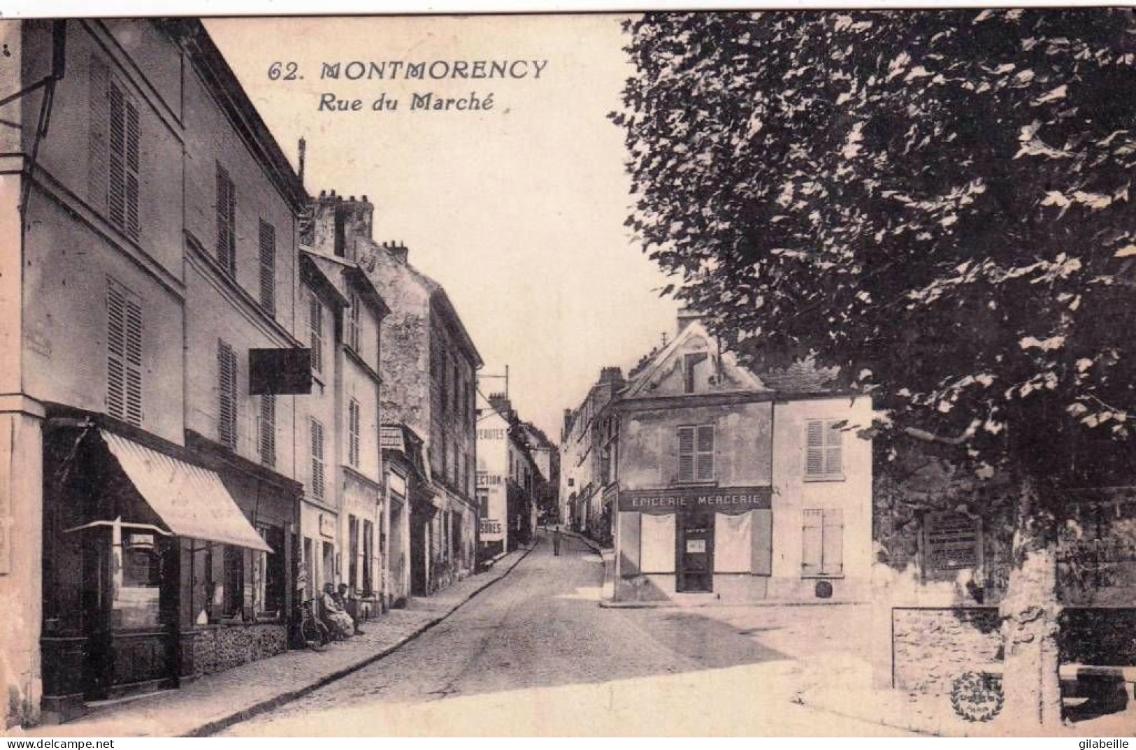 95 - Val D Oise -  MONTMORENCY -  Rue Du Marché - Montmorency