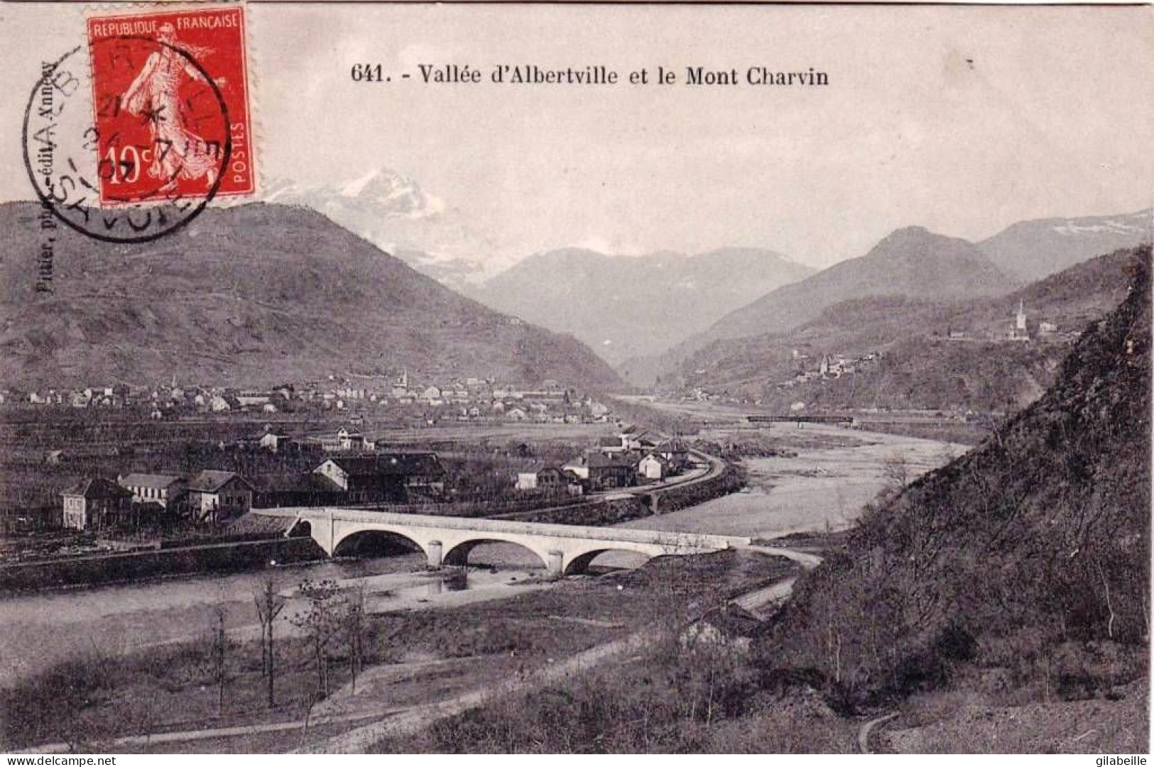 73 - Savoie -  Vallée D'ALBERTVILLE Et Le Mont Charvin - Albertville