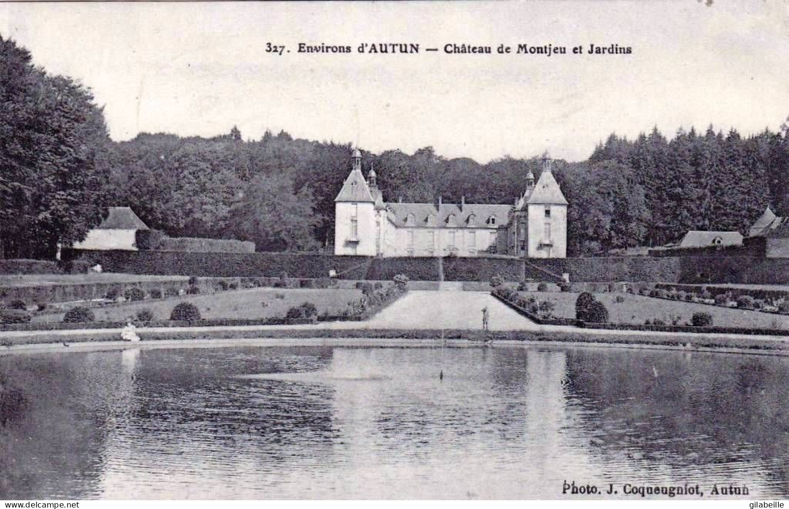 71 - Saone Et Loire -  Chateau De MONTJEU Et Jardins - Environs D Autun - Other & Unclassified