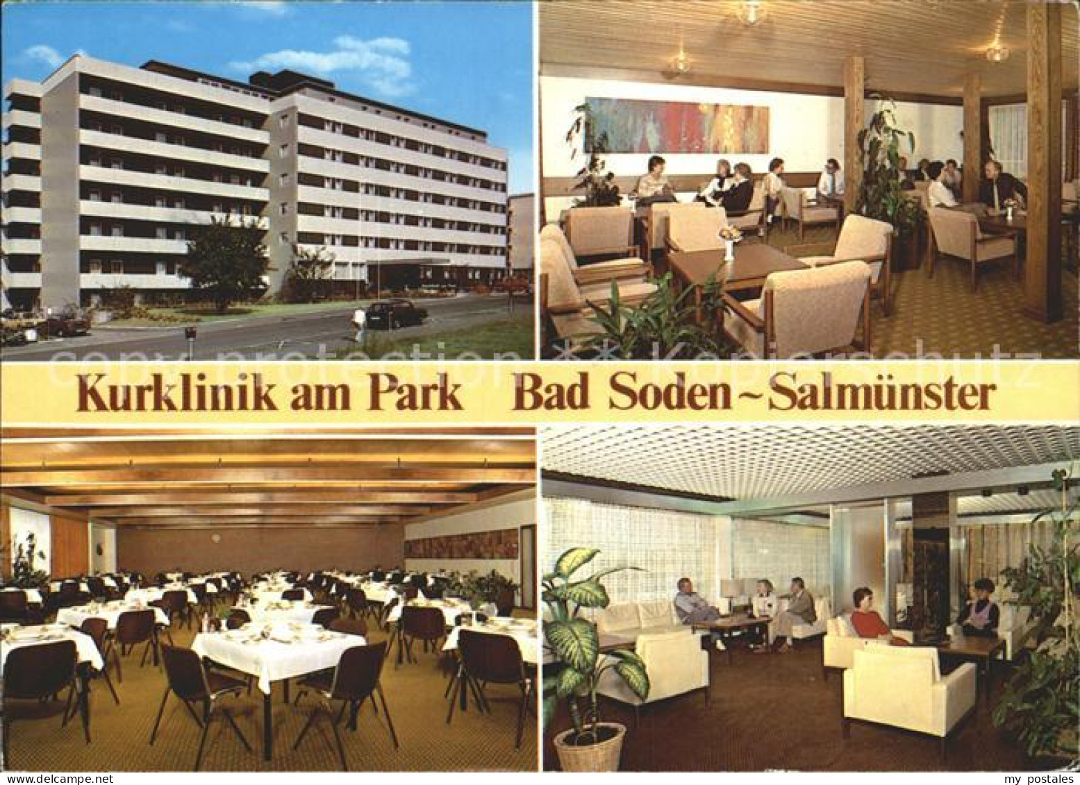 72182422 Bad Soden-Salmuenster Kurklinik Am Park  Bad Soden-Salmuenster - Autres & Non Classés