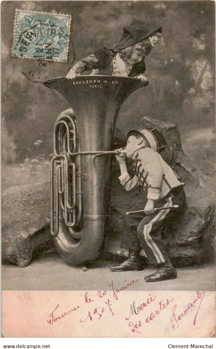 MUSIQUE: Enfants Et Tuba - état - Muziek En Musicus