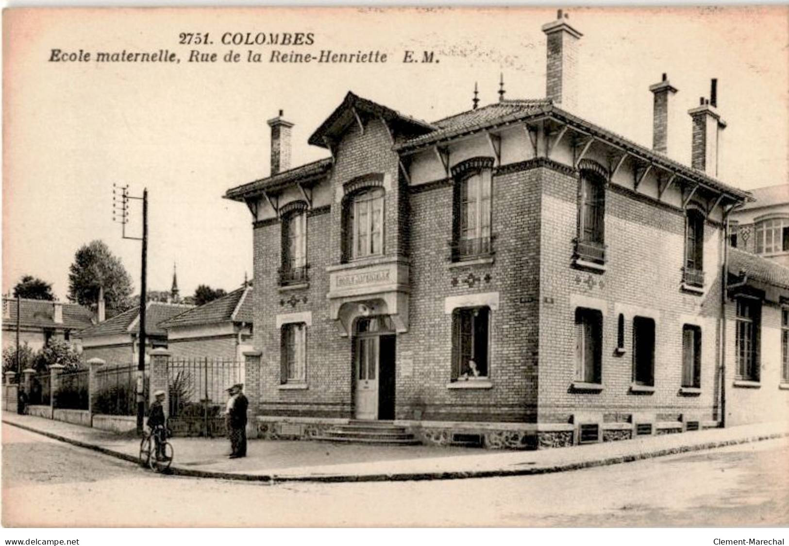 COLOMBES: école Maternelle Rue De La Reine-henriette - Très Bon état - Colombes