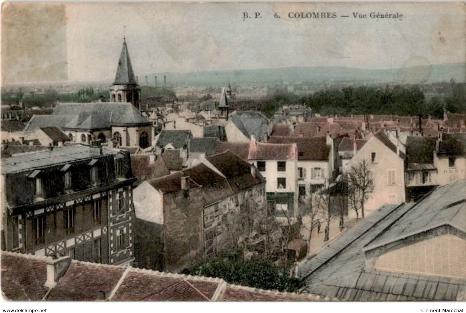 COLOMBES: Vue Générale -  état - Colombes