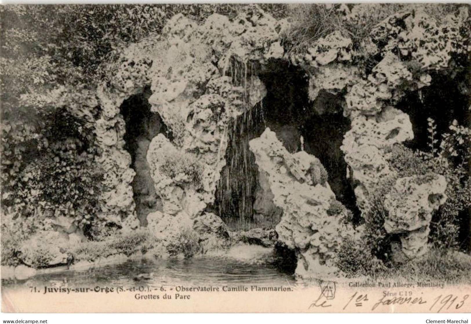 JUVISY-sur-ORGE: Observatoire Camille Flammarion, Grottes Du Parc - état - Juvisy-sur-Orge