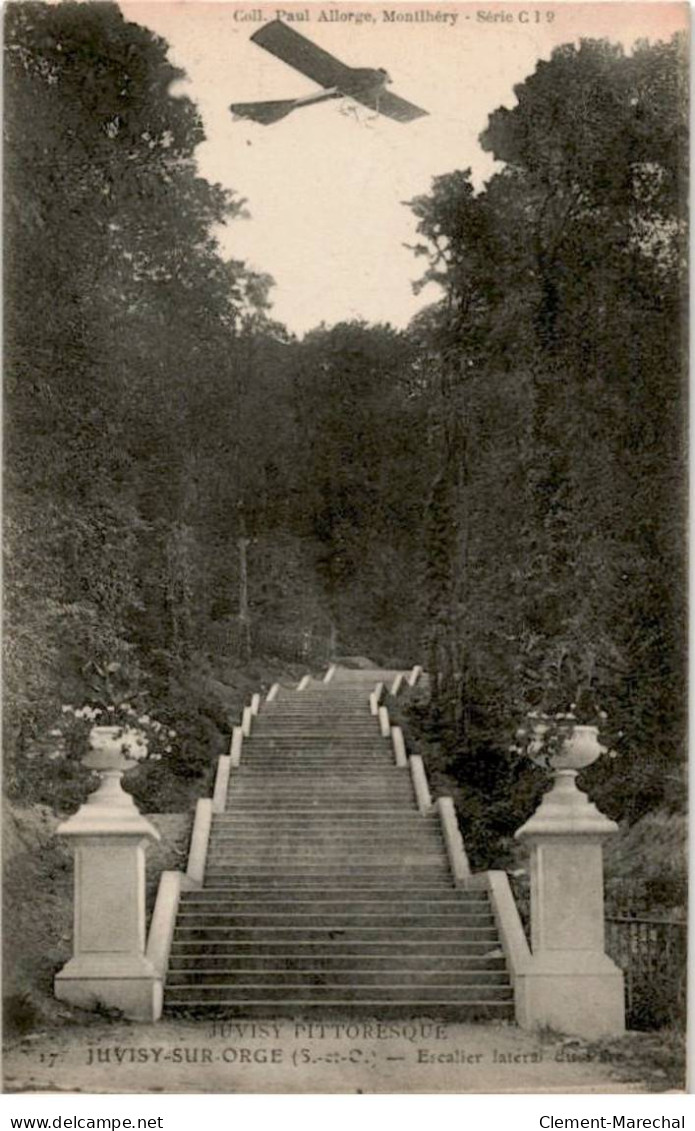 JUVISY-sur-ORGE: Escalier Latéral Du Parc - Très Bon état - Juvisy-sur-Orge