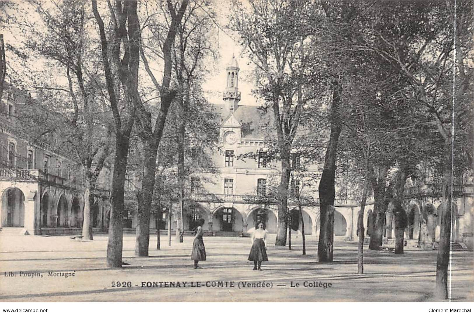 FONTENAY LE COMTE - Le Collège - Très Bon état - Fontenay Le Comte