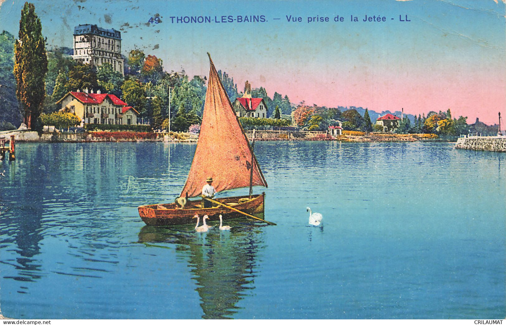 74-THONON LES BAINS-N°T5316-F/0349 - Thonon-les-Bains