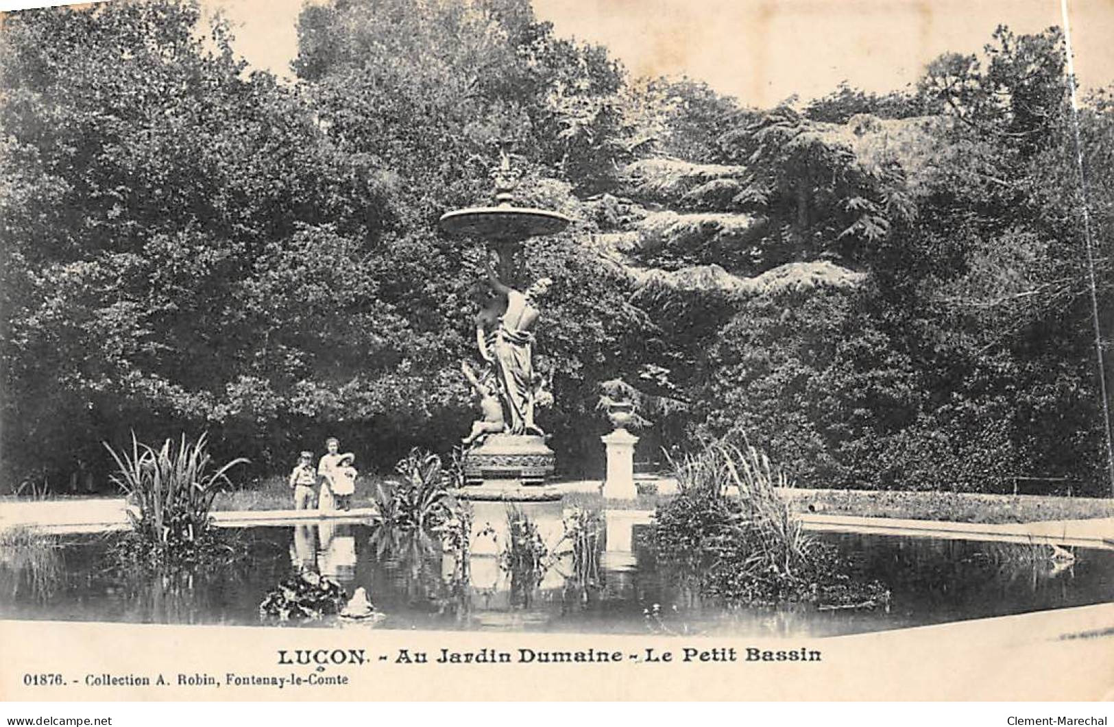 LUCON - Au Jardin Dumaine - Le Petit Bassin - Très Bon état - Lucon