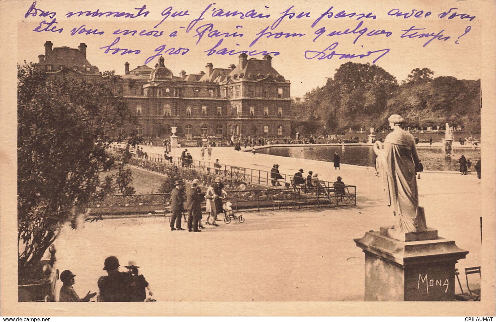 75-PARIS JARDIN DU LUXEMBOURG-N°T5317-B/0371 - Parken, Tuinen