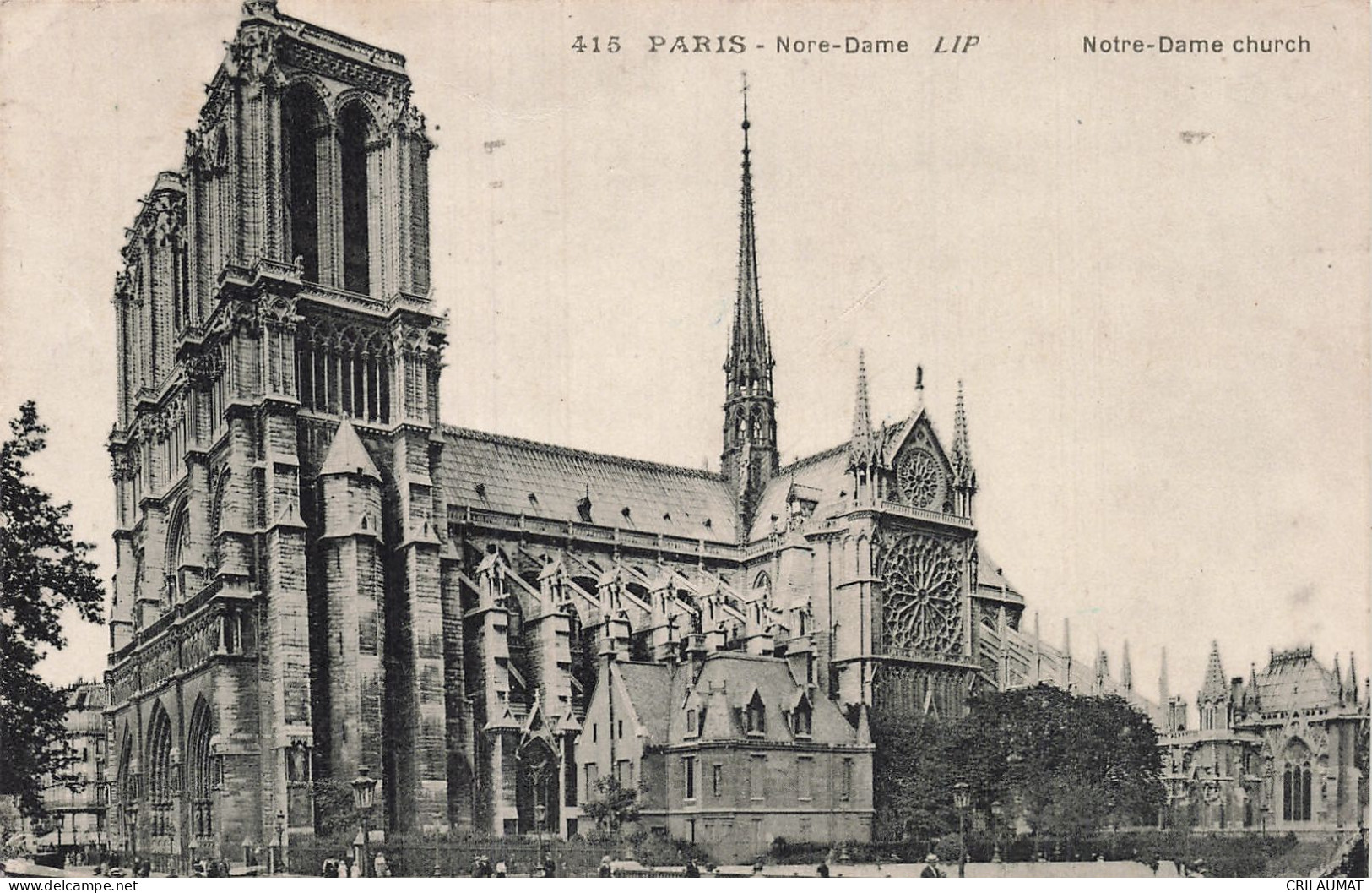 75-PARIS NOTRE DAME-N°T5317-B/0287 - Notre-Dame De Paris