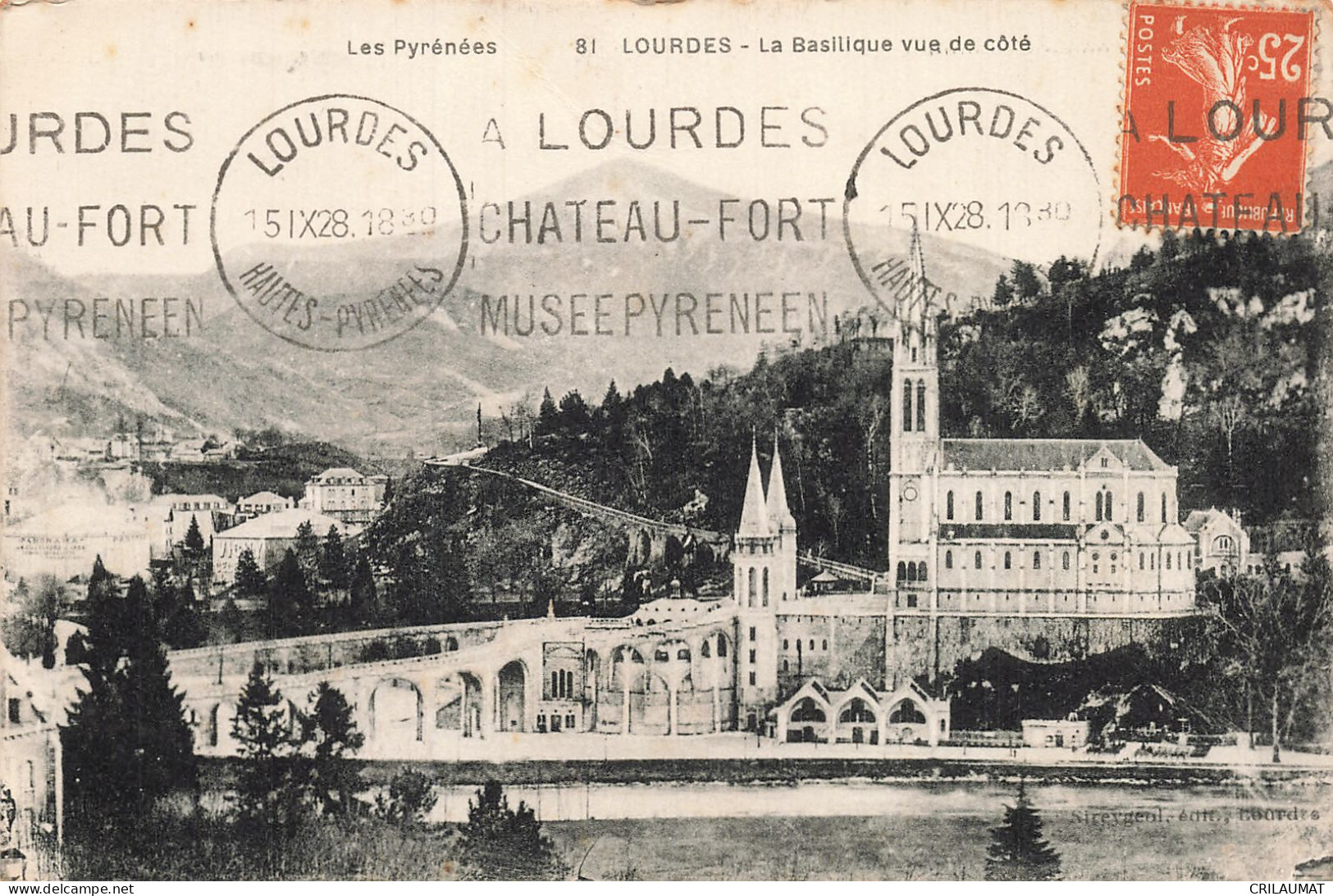 65-LOURDES-N°T5317-A/0223 - Lourdes