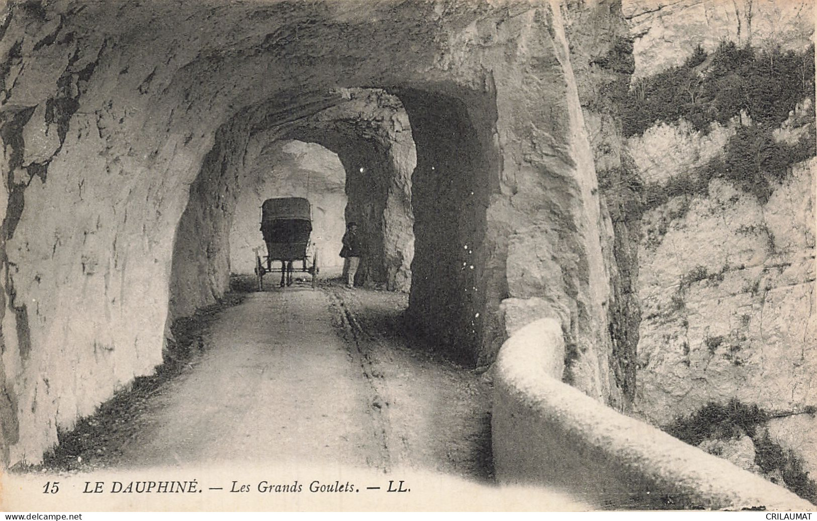 26-LES GRANDS GOULETS-N°T5317-A/0025 - Les Grands Goulets