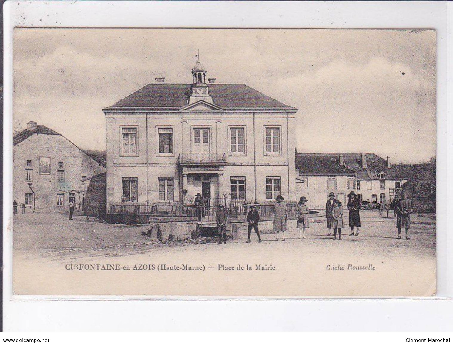 CIRFONTAINES-en-AZOIS: La Place De La Mairie - Très Bon état - Autres & Non Classés