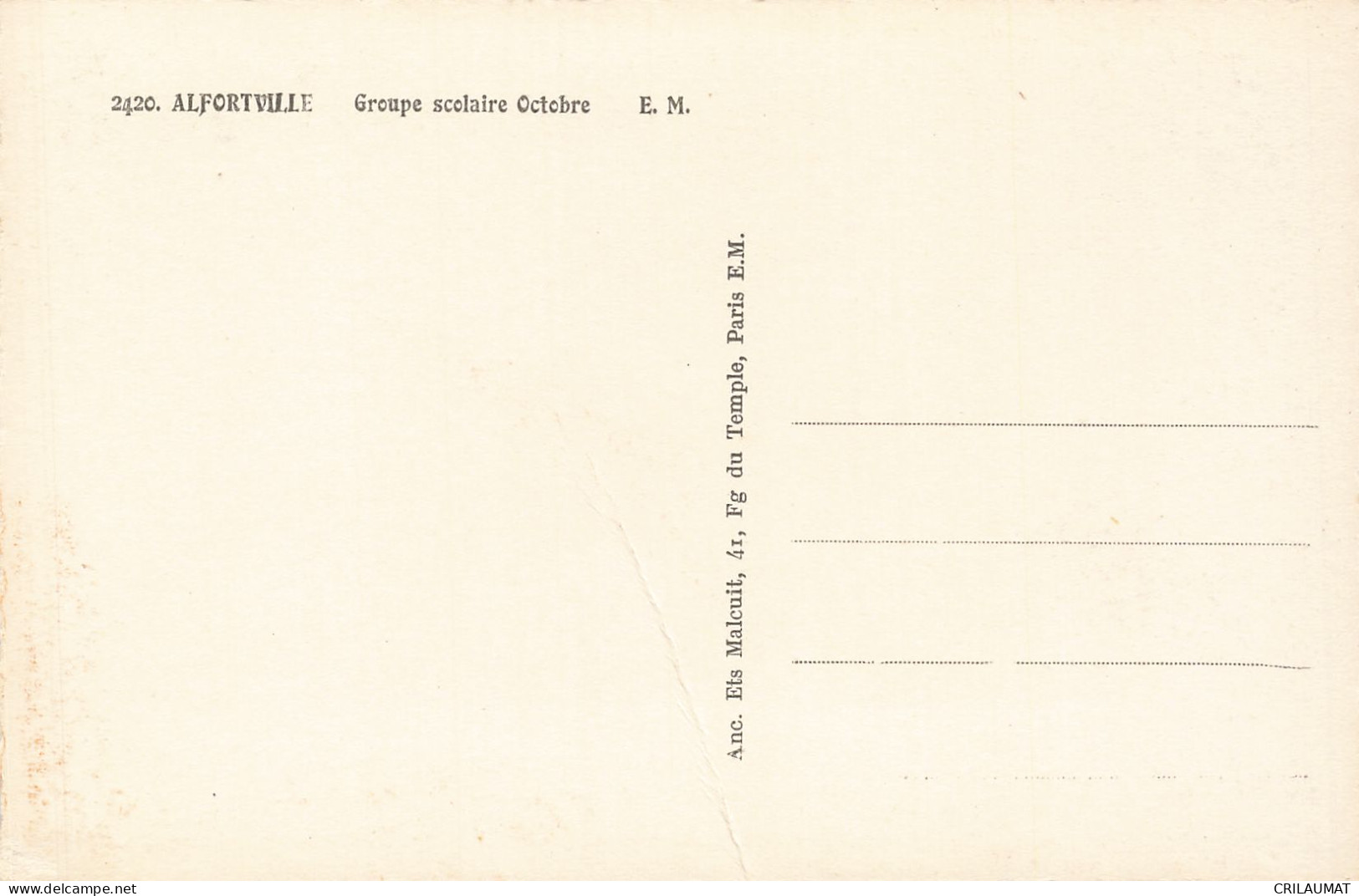 94-ALFORTVILLE-N°T5317-D/0211 - Alfortville