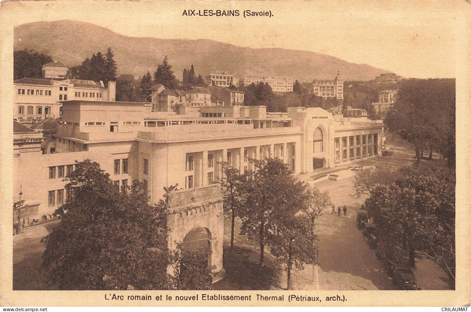 73-AIX LES BAINS-N°T5317-C/0007 - Aix Les Bains