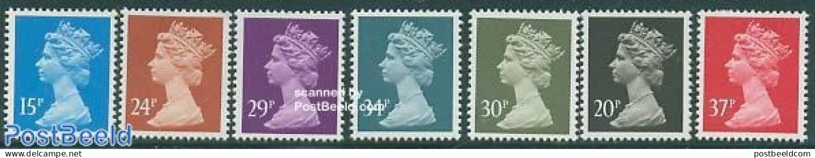 Great Britain 1989 Definitives 7v, Mint NH - Unused Stamps