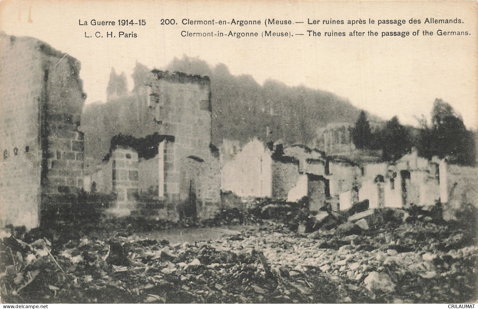 55-CLERMONT EN ARGONNE-N°T5317-F/0213 - Clermont En Argonne