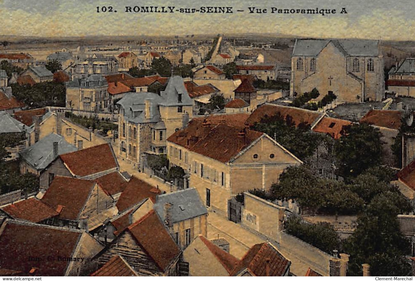 ROMILLY-sur-SEINE : Vue Panoramique A - Tres Bon Etat - Romilly-sur-Seine