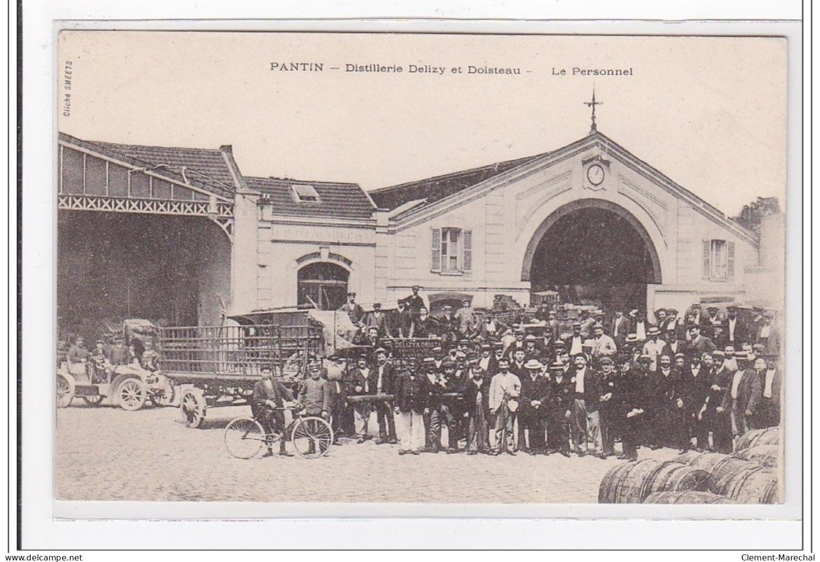 PANTIN : Distillerie Delizy Et Doisteau, Le Personnel - Tres Bon Etat - Pantin