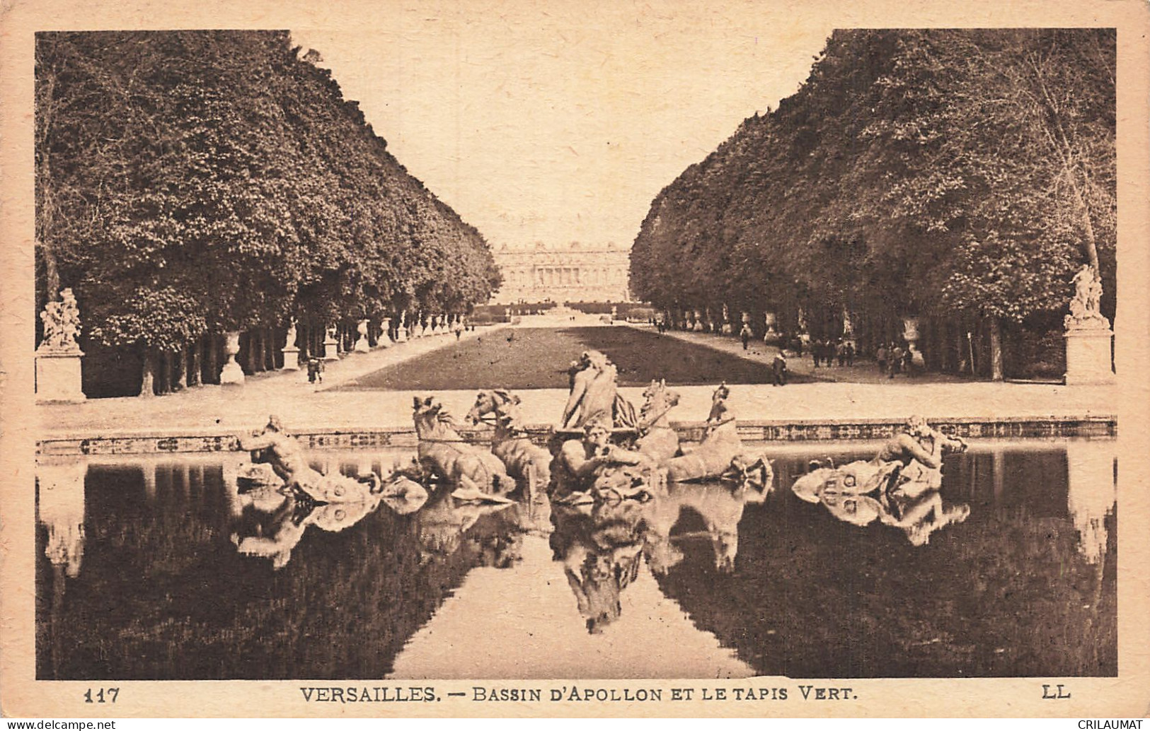 78-VERSAILLES BASSIN D APOLLON-N°T5318-D/0069 - Versailles (Castillo)