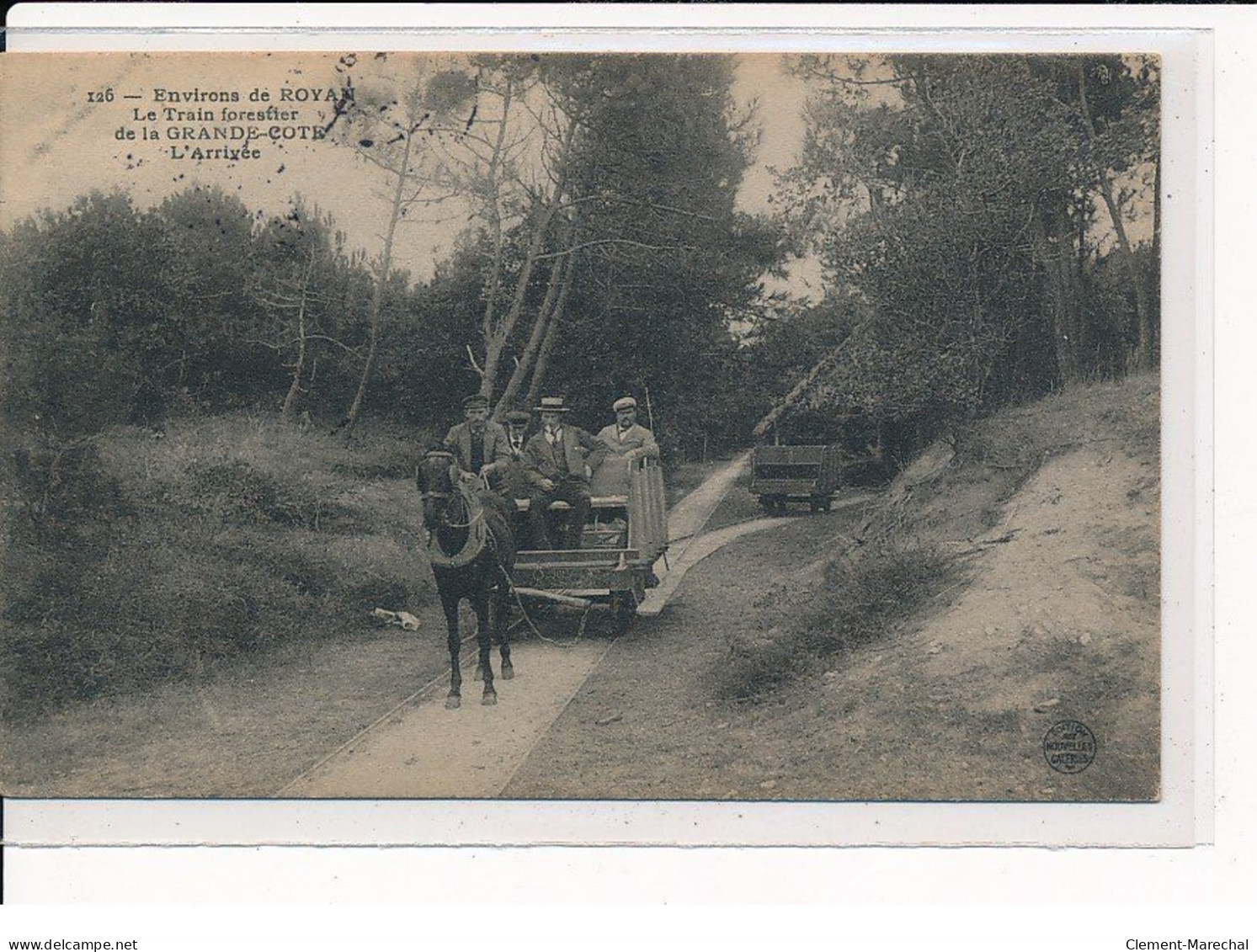 Environs De Royan : Le Train Forestier De La Grande-Côte, L'Arrivée - Très Bon état - Royan