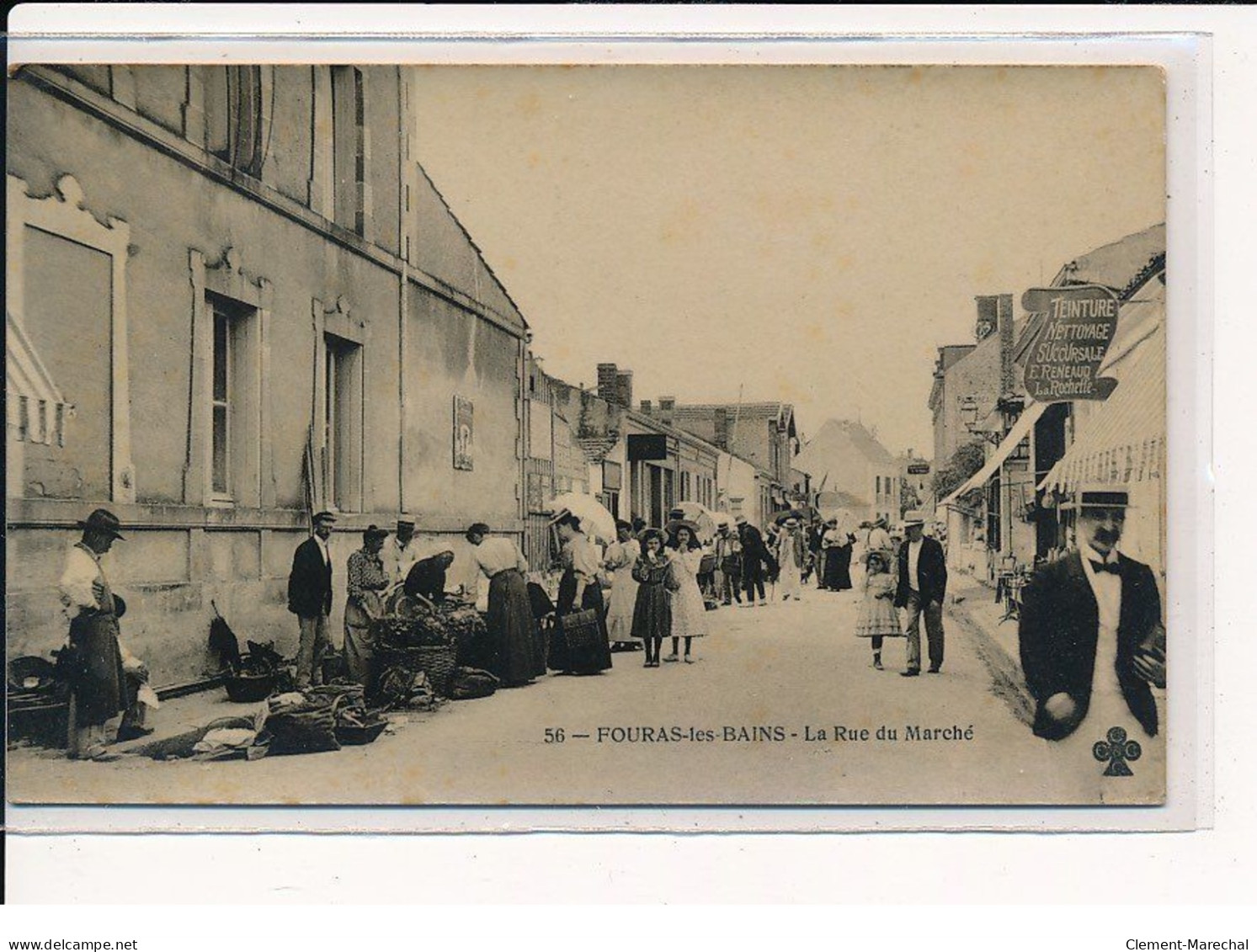 FOURAS-les-BAINS : La Rue Du Marché - Très Bon état - Fouras-les-Bains