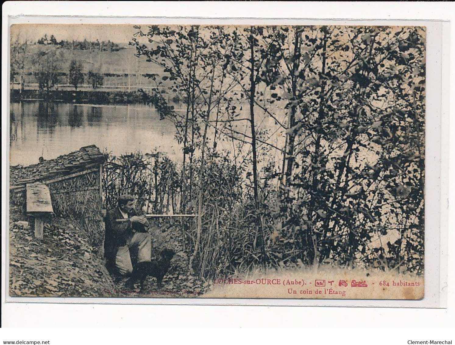 LOCHES-sur-OURCE : Un Coin De L'Etang - Très Bon état - Autres & Non Classés