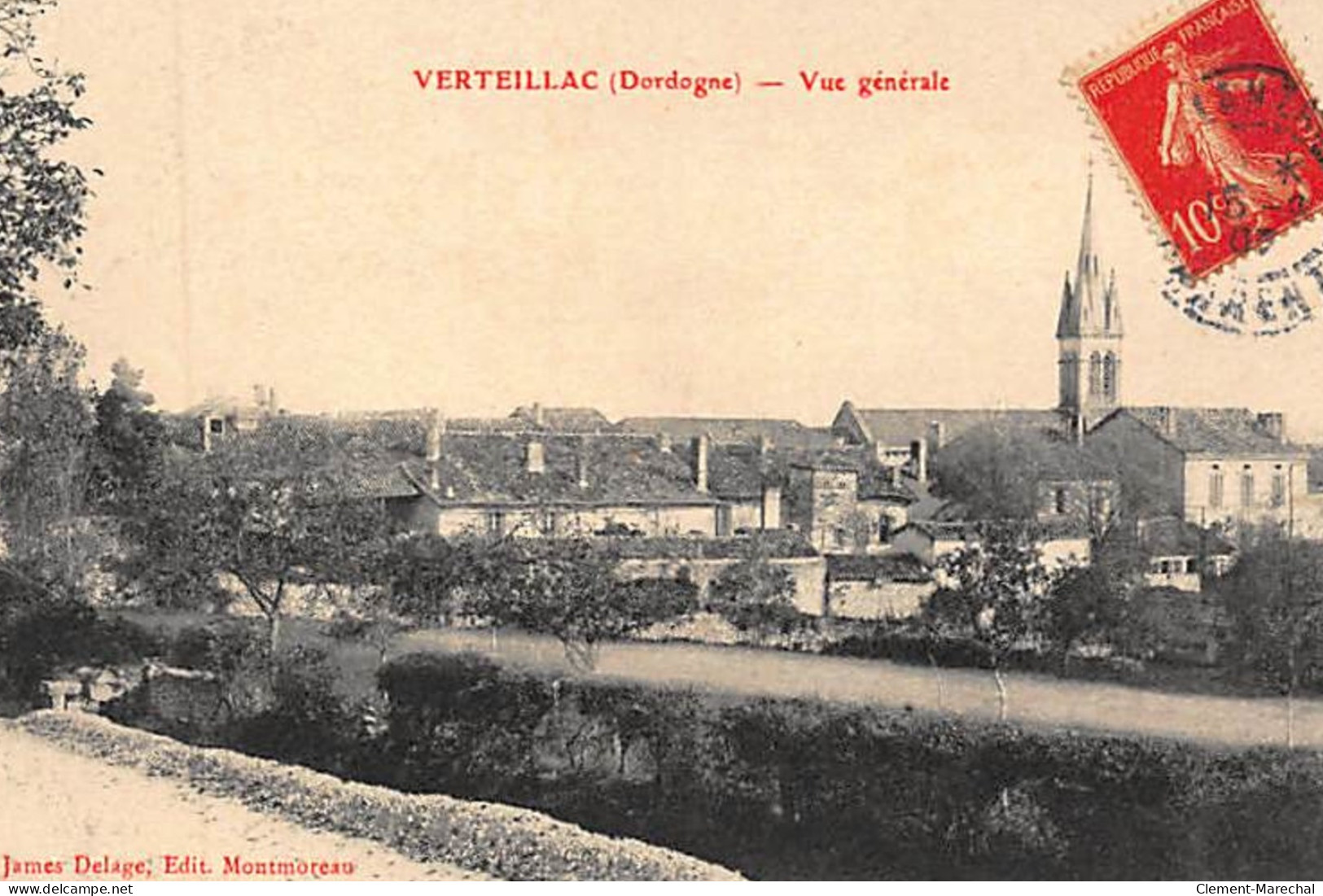 VERTEILLAC : Vue Générale - Très Bon état - Otros & Sin Clasificación