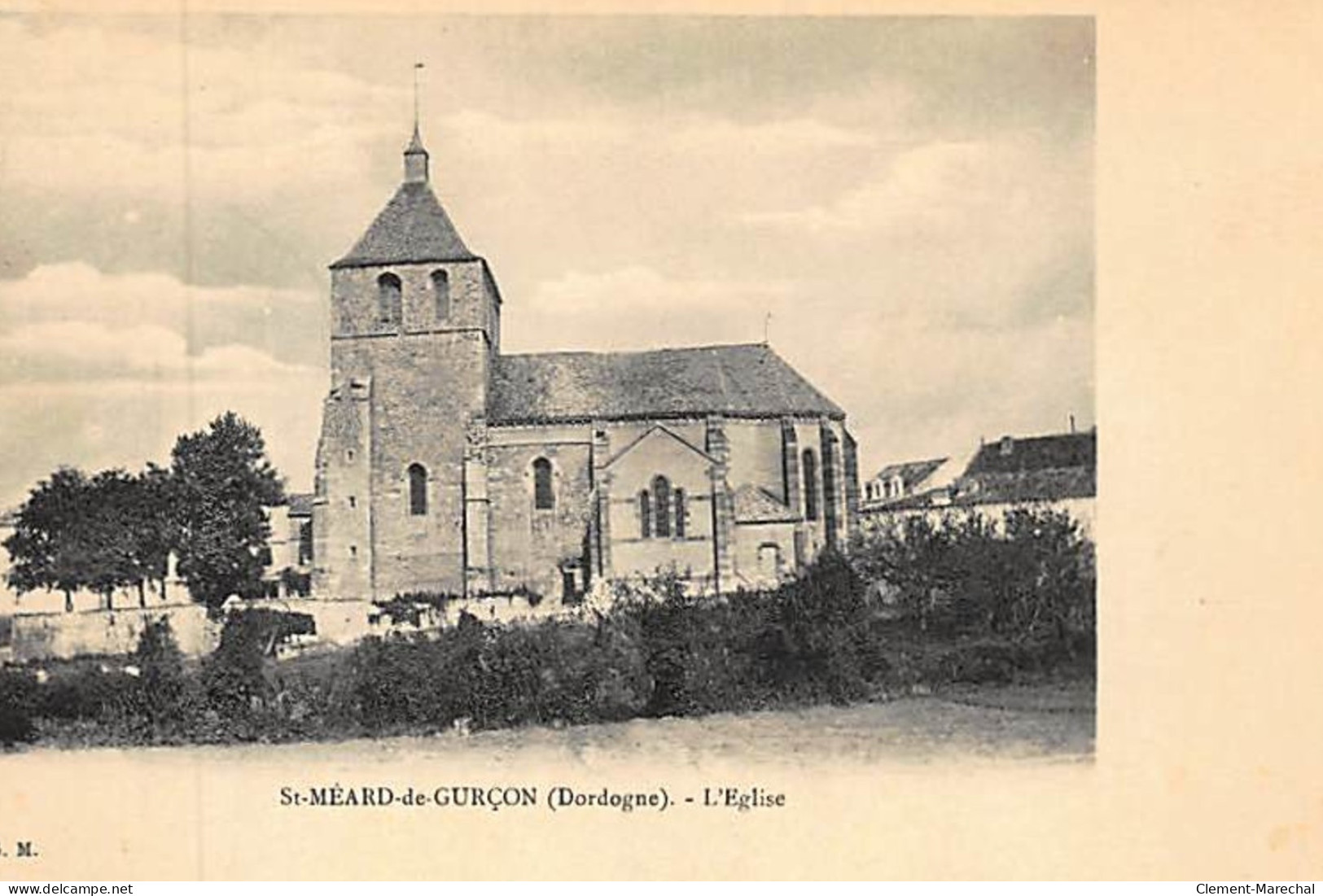 SAINT MEARD DE GURCON : L'église - Très Bon état - Other & Unclassified