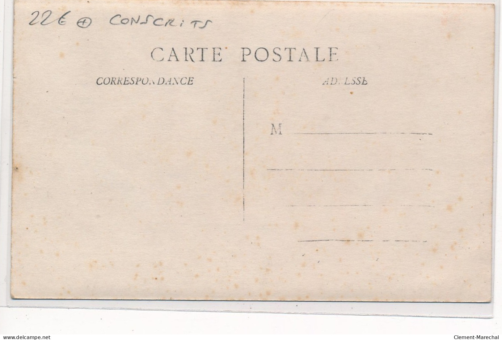 CARTE PHOTO A LOCALISER : Conscrits - Tres Bon Etat - Fotos