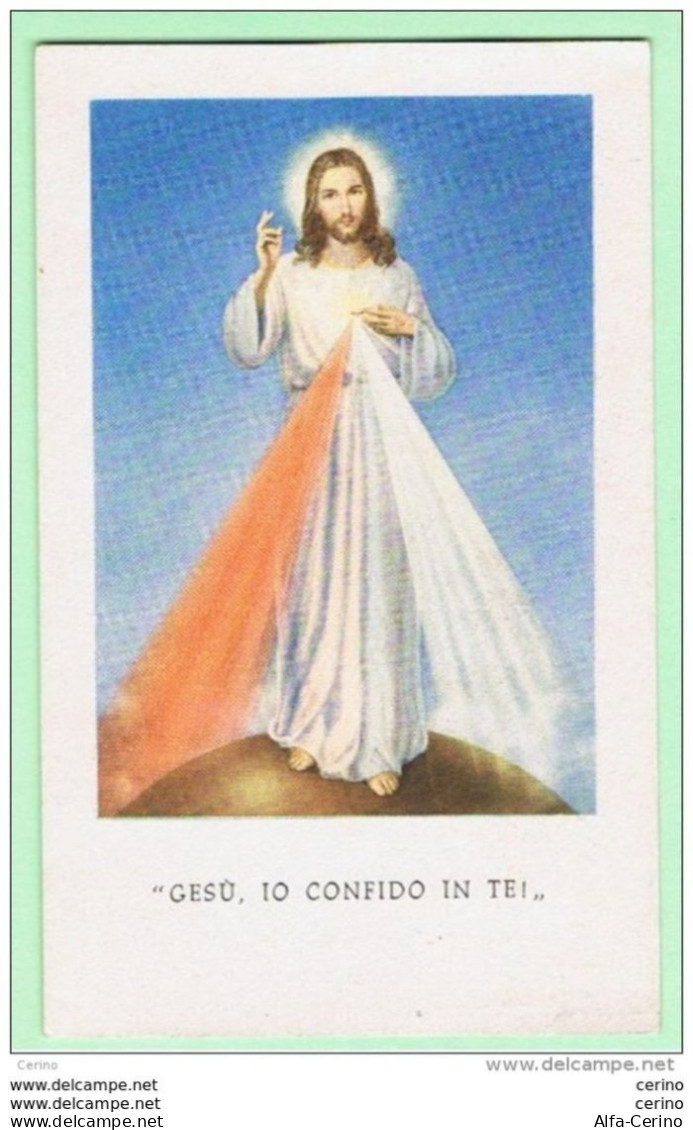 SANTINO:  GESU'  IO  CONFIDO  IN  TE  -  Mm.80x128 - Images Religieuses