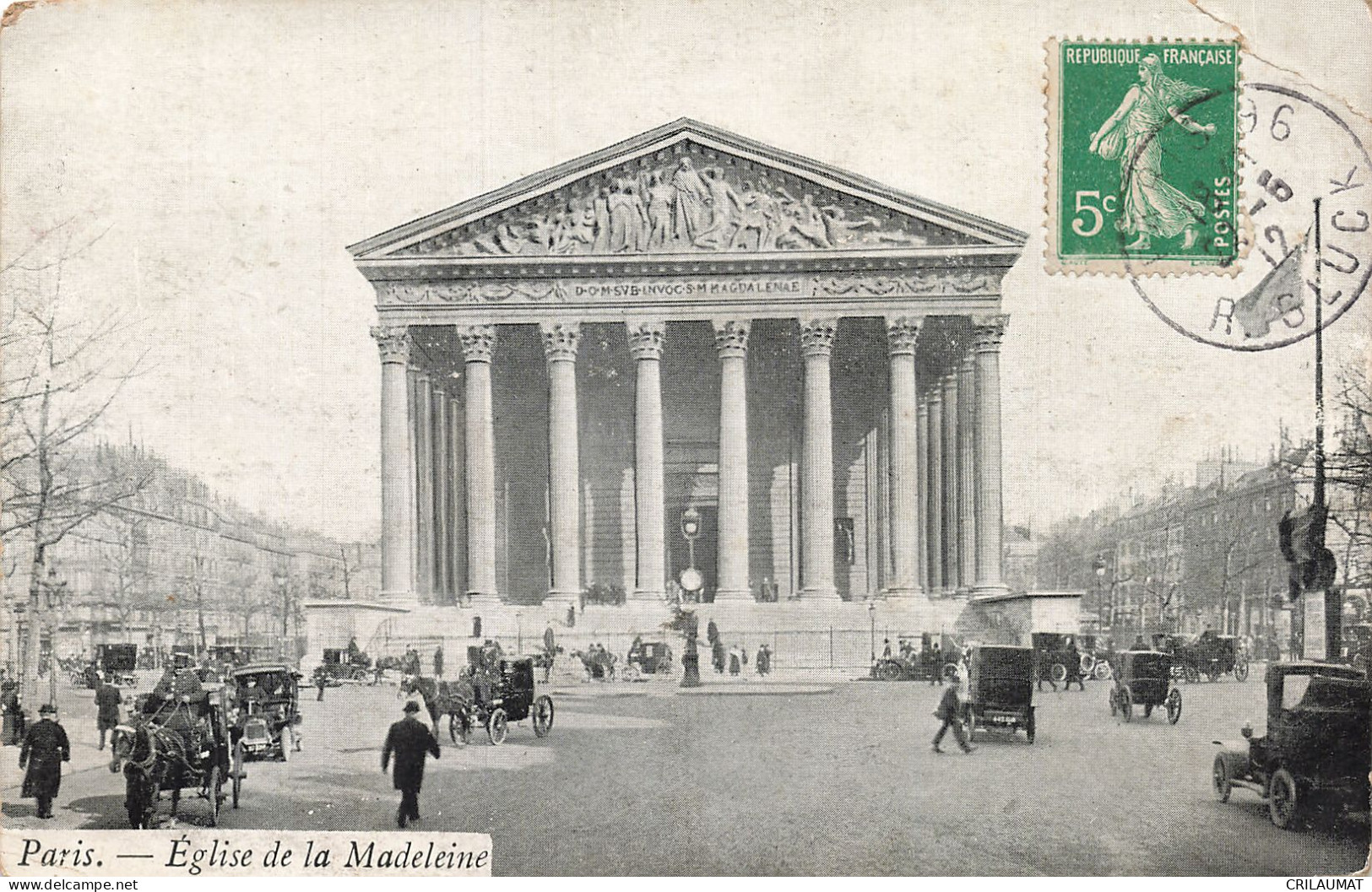 75-PARIS EGLISE DE LA MADELEINE-N°T5319-A/0387 - Kirchen