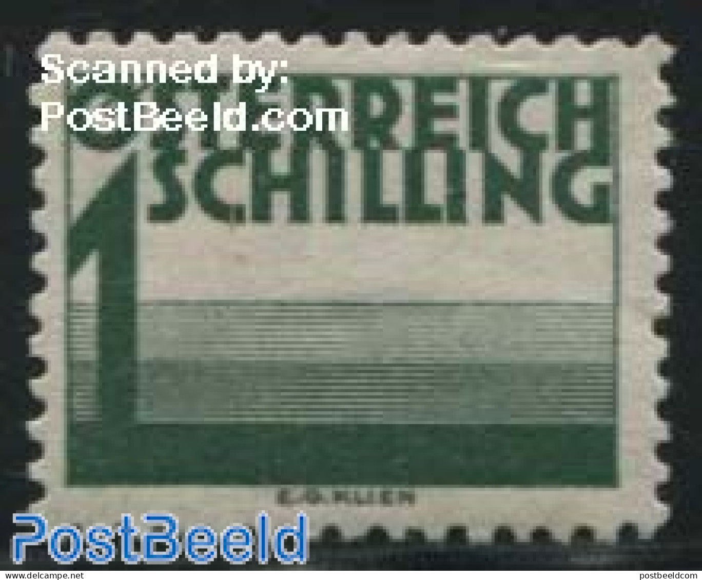Austria 1925 1S, Stamp Out Of Set, Unused (hinged) - Unused Stamps