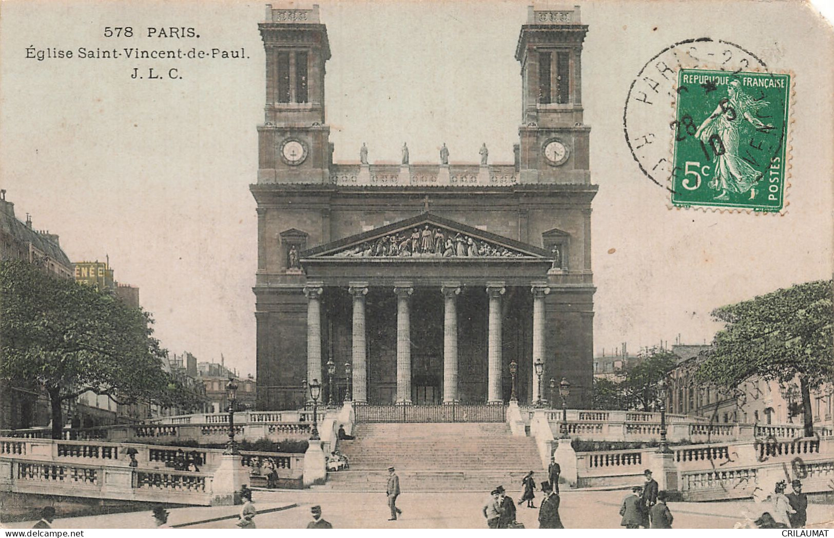 75-PARIS EGLISE SAINT VINCENT DE PAUL-N°T5319-C/0259 - Churches