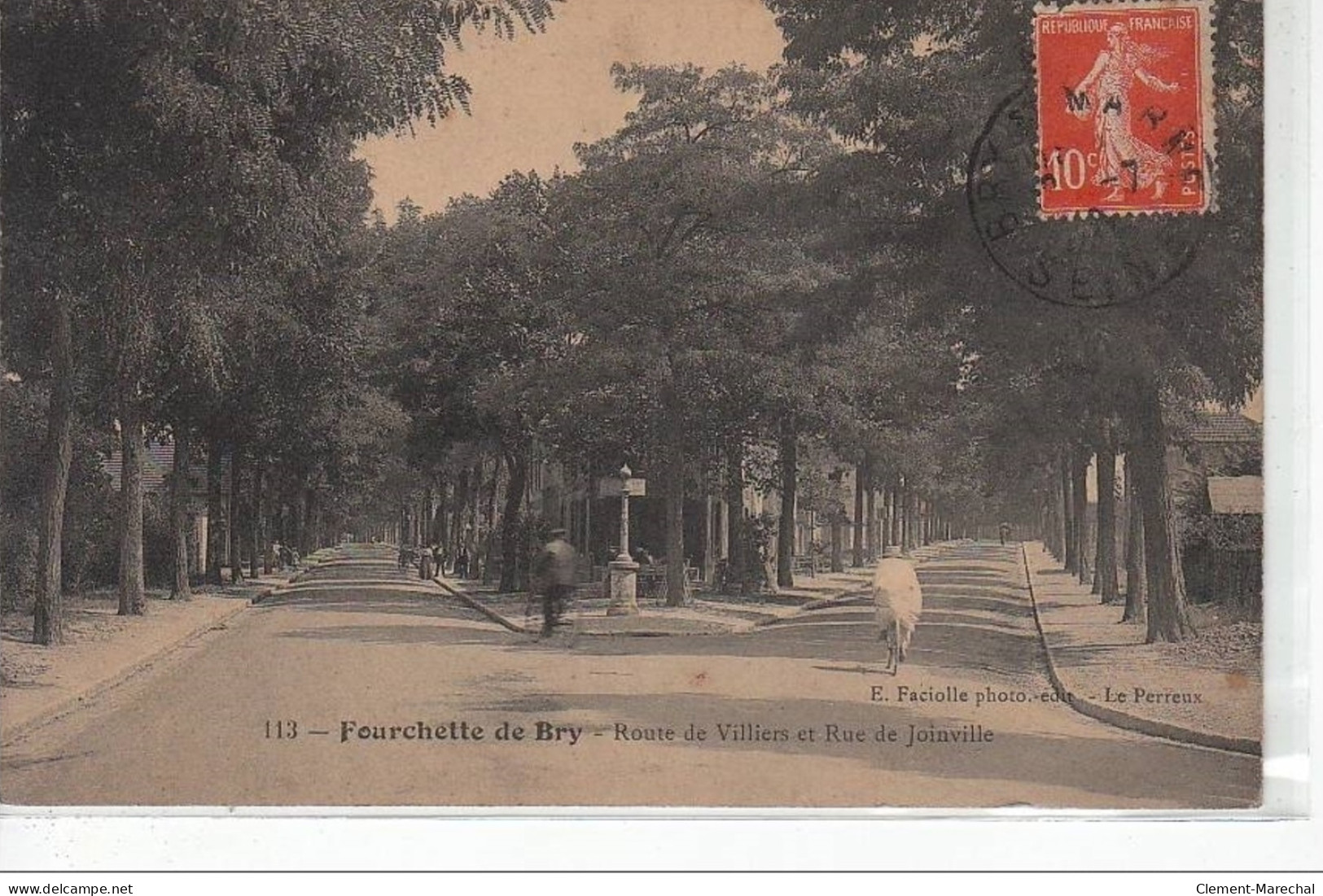 BRY SUR MARNE - Fourchette De Bry - Route De Villiers Et Rue De Joinville - Très Bon état - Bry Sur Marne