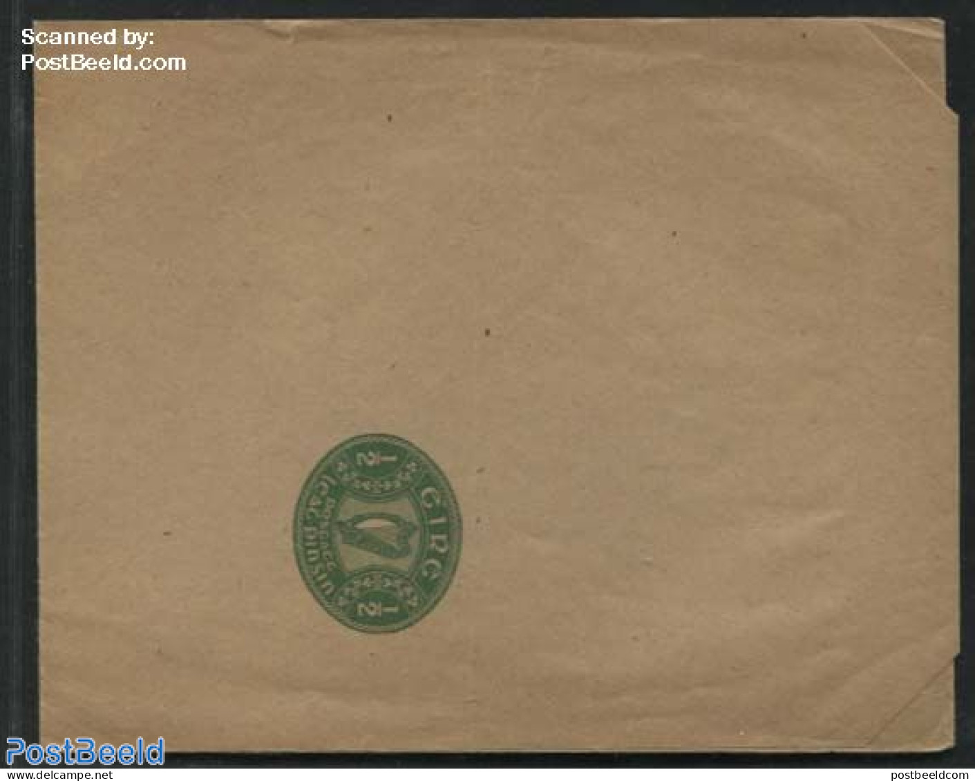 Ireland 1924 Newspaper Band 1/2Pg, Unused Postal Stationary - Brieven En Documenten