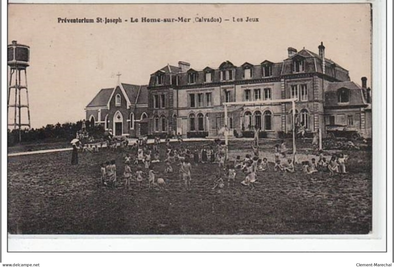 LE HOME SUR MER - Préventorium St Joseph - Les Jeux -  Très Bon état - Autres & Non Classés