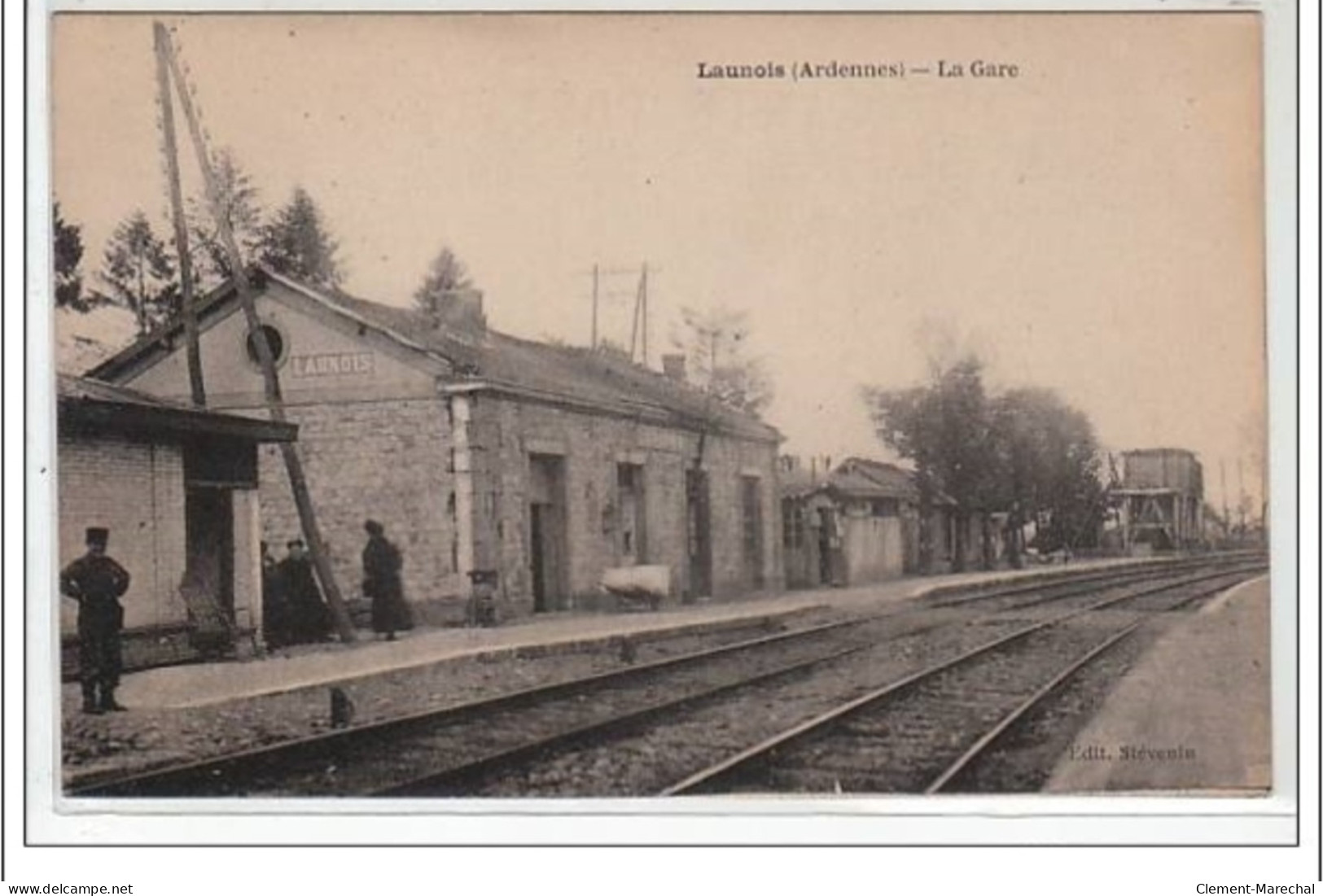 LAUNOIS : La Gare - Très Bon état - Sonstige & Ohne Zuordnung