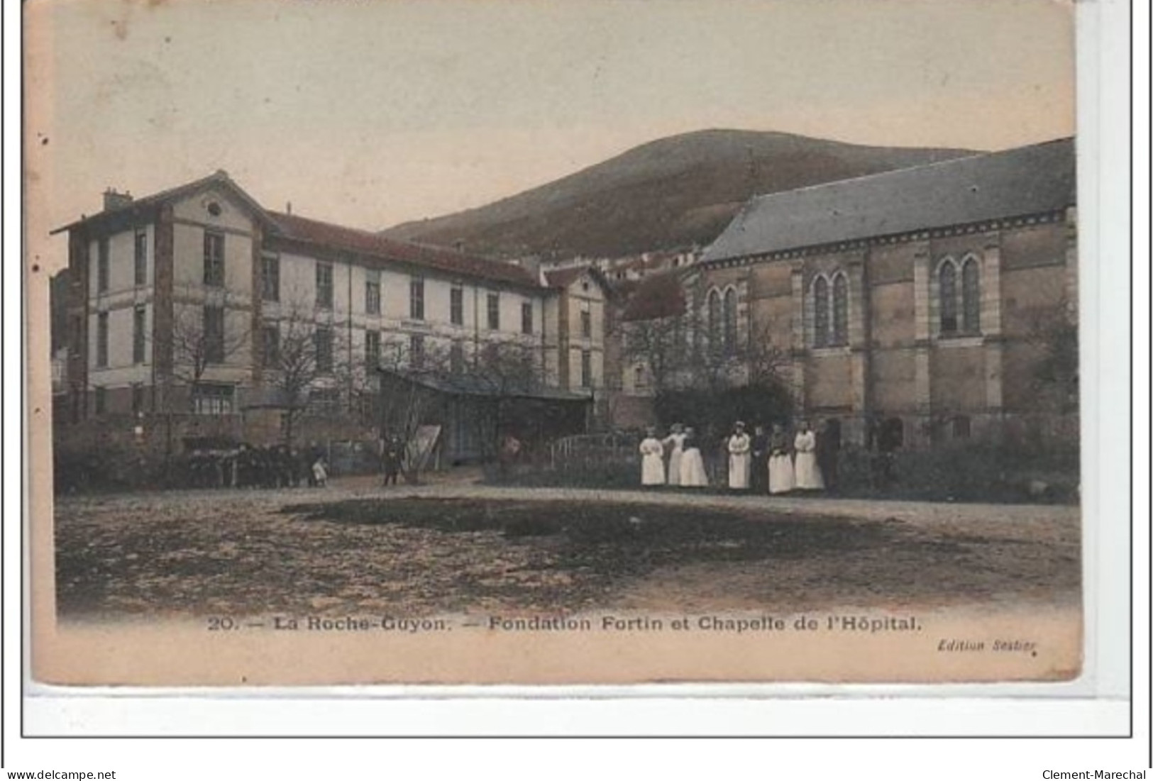 LA ROCHE GUYON - Fondation Fortin Et Chapelle De L'hôpital - Très Bon état - La Roche Guyon