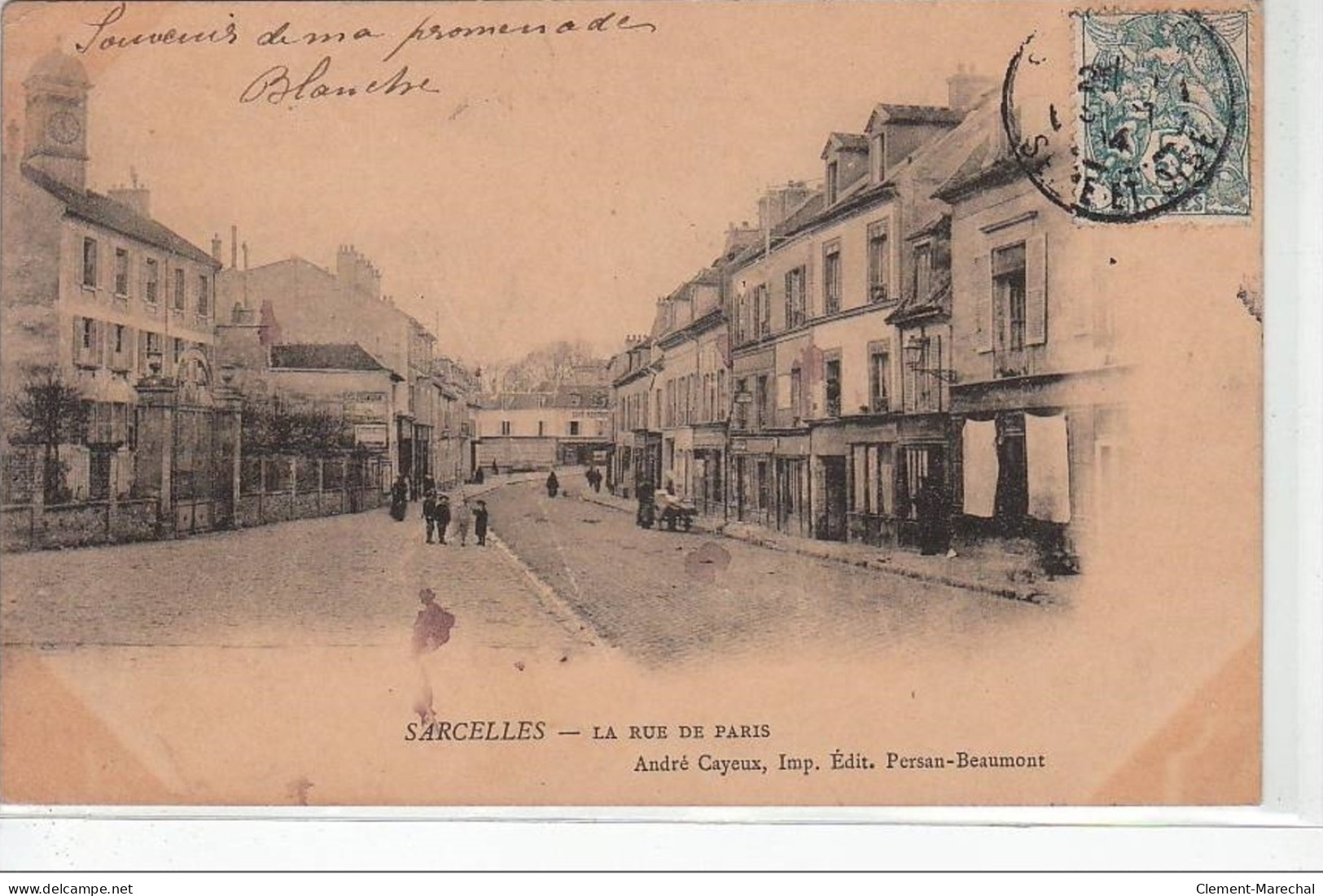 SARCELLES - La Rue De Paris - Très Bon état - Sarcelles