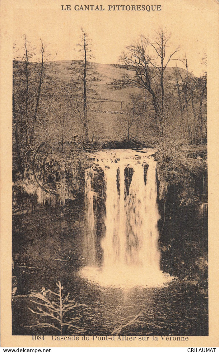 15-CASCADE DU PONT D ALTIER-N°T5319-H/0285 - Autres & Non Classés