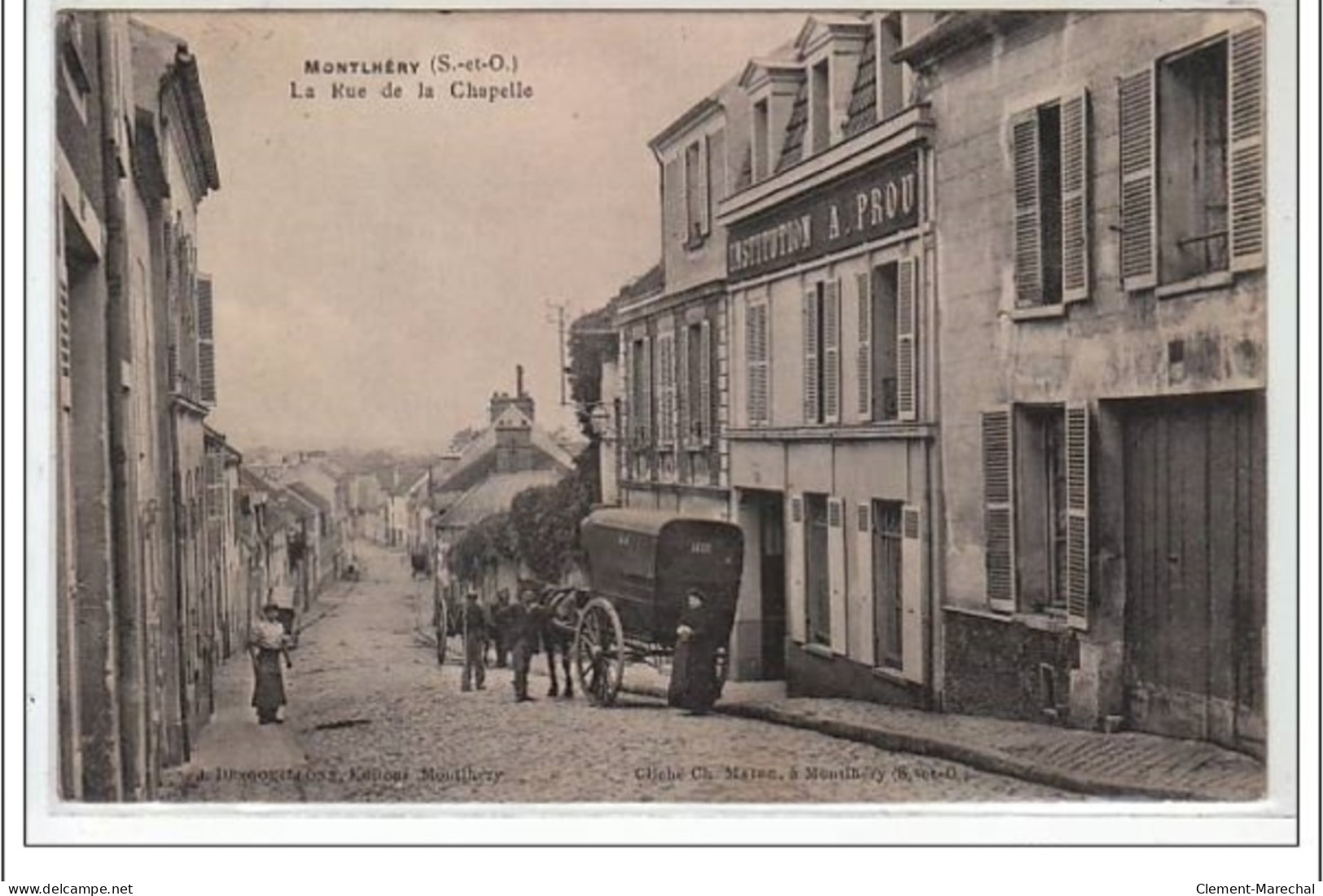 MONTLHERY : La Rue De La Chapelle - Très Bon état - Montlhery