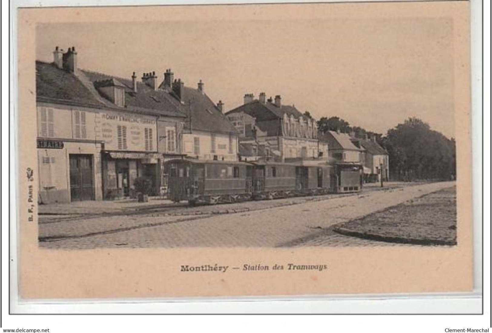 MONTLHERY : Station De Tramways - TRAMWAY - Très Bon état - Montlhery